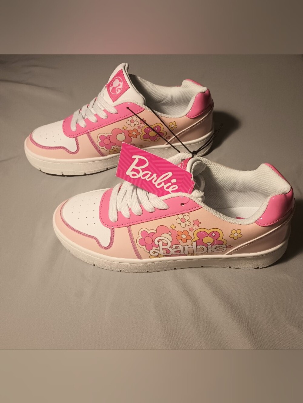 Barbie By Mattel Women's Pink Casual Court Sneakers